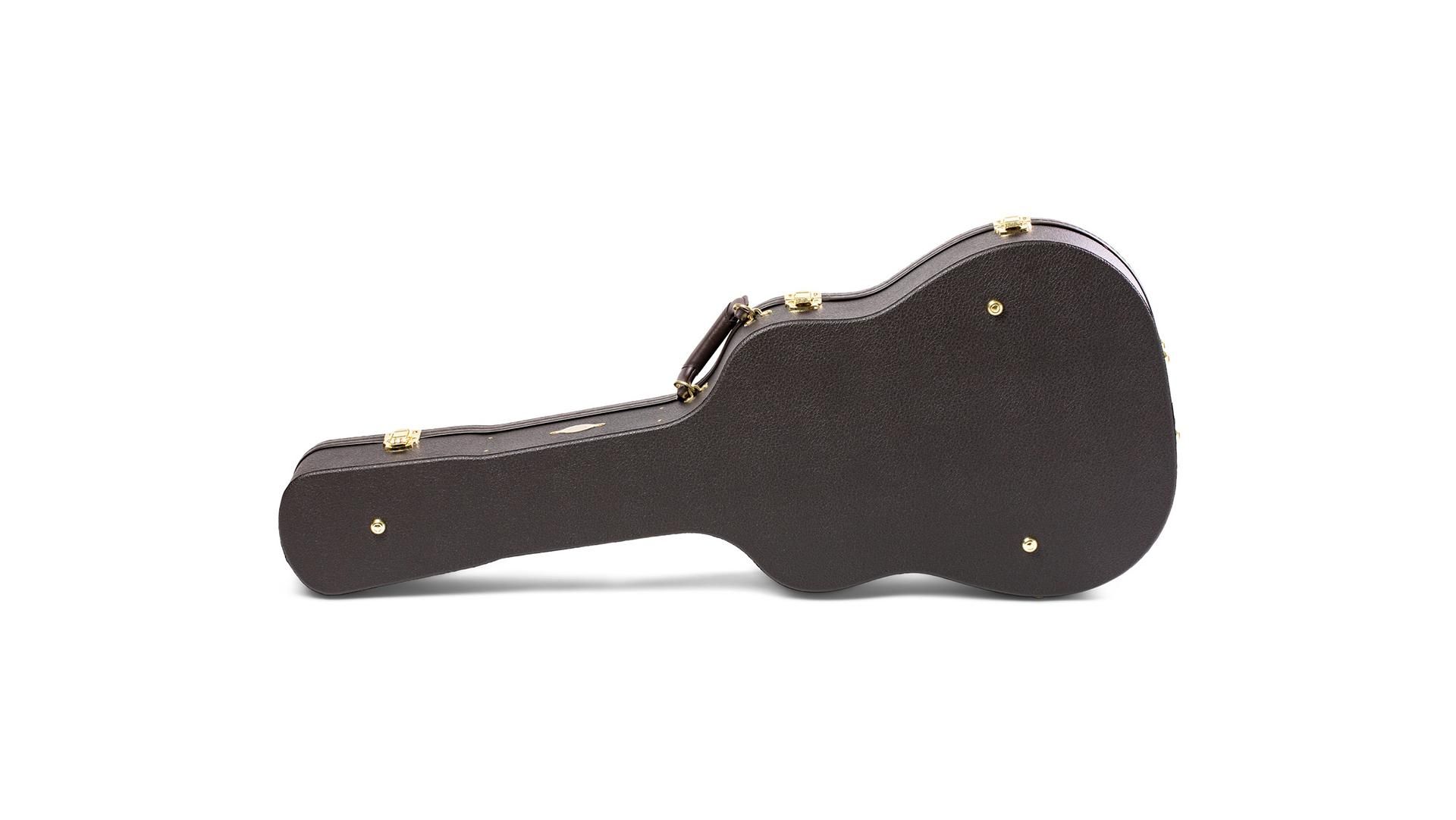 Taylor Deluxe Brown Hardshell Case, Dreadnought | Taylor Guitars